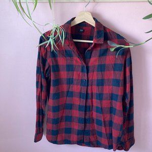 Uniqlo Plaid Flannel
